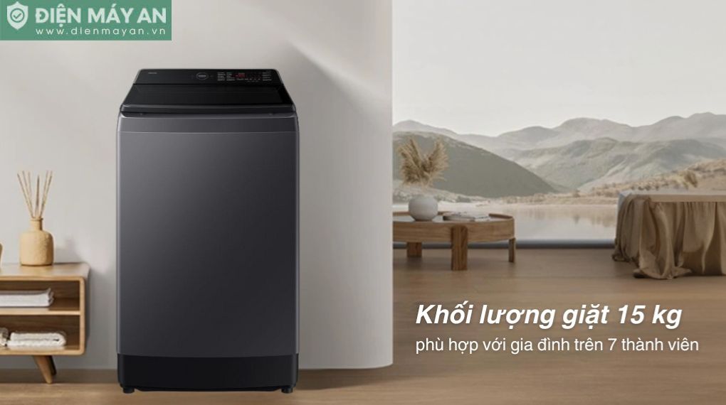 Máy giặt Samsung Inverter 15 kg WA80F15S5CSV